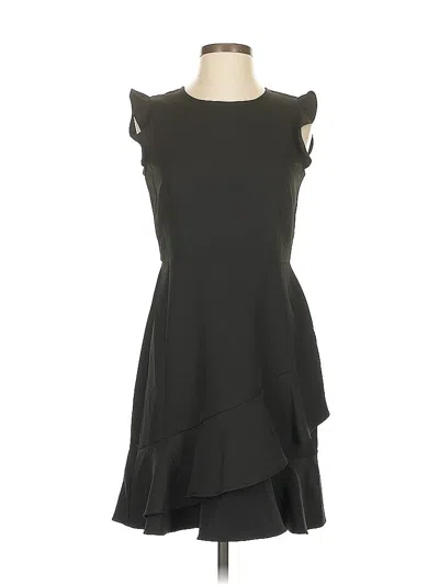 Pre-owned Ann Taylor Loft Cocktail Dress In Black