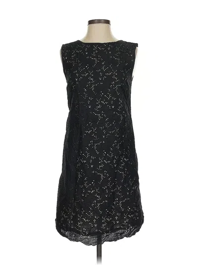 Pre-owned Ann Taylor Loft Cocktail Dress In Black