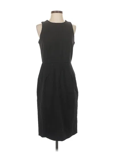 Pre-owned Ann Taylor Loft Cocktail Dress In Black