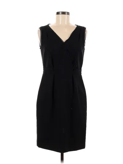 Pre-owned Ann Taylor Loft Cocktail Dress In Black