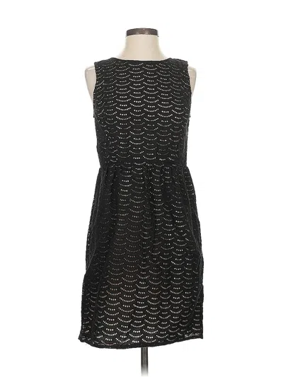 Pre-owned Ann Taylor Loft Cocktail Dress In Black