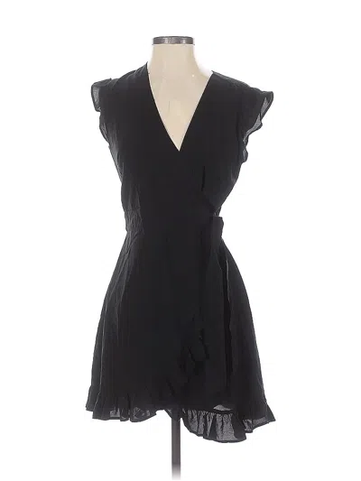 Pre-owned Ann Taylor Loft Cocktail Dress In Black