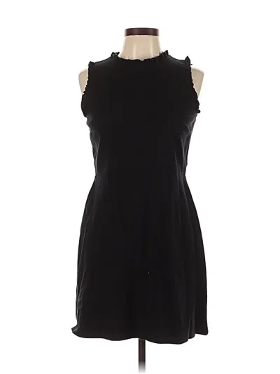 Pre-owned Ann Taylor Loft Cocktail Dress In Black