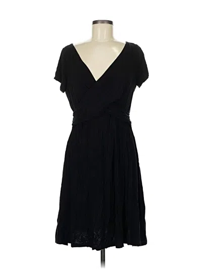 Pre-owned Ann Taylor Loft Cocktail Dress In Black