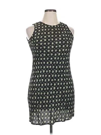 Pre-owned Ann Taylor Loft Cocktail Dress In Black