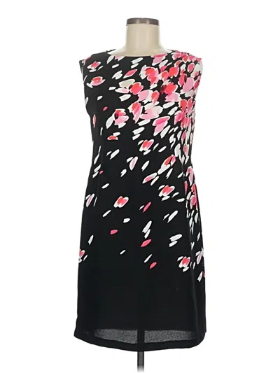 Pre-owned Ann Taylor Loft Cocktail Dress In Black