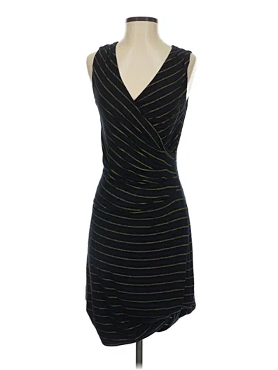 Pre-owned Ann Taylor Loft Cocktail Dress In Black