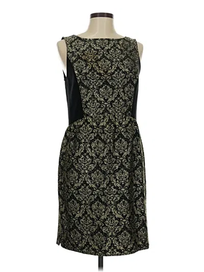 Pre-owned Ann Taylor Loft Cocktail Dress In Black