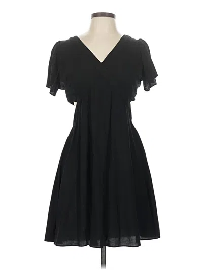 Ann Taylor Loft Cocktail Dress In Black