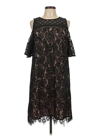 Ann Taylor Loft Cocktail Dress In Black