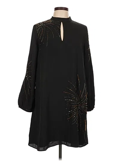 Ann Taylor Loft Cocktail Dress In Black