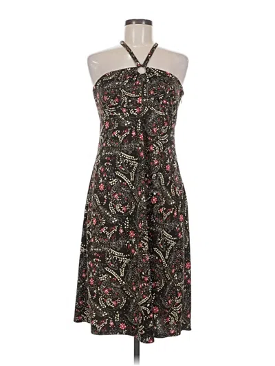 Pre-owned Ann Taylor Loft Cocktail Dress In Black