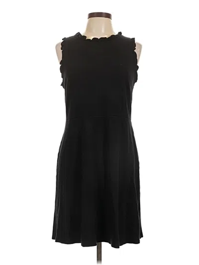 Pre-owned Ann Taylor Loft Cocktail Dress In Black