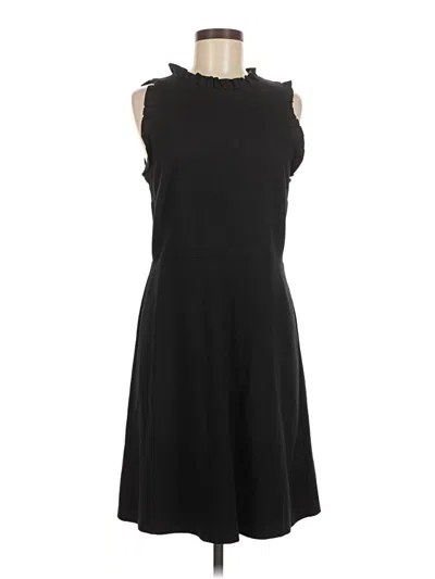 Pre-owned Ann Taylor Loft Cocktail Dress In Black