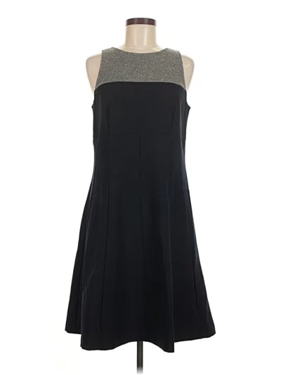 Pre-owned Ann Taylor Loft Cocktail Dress In Black