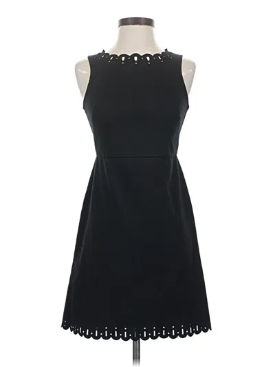 Pre-owned Ann Taylor Loft Cocktail Dress In Black