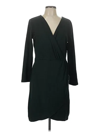 Pre-owned Ann Taylor Loft Cocktail Dress In Black