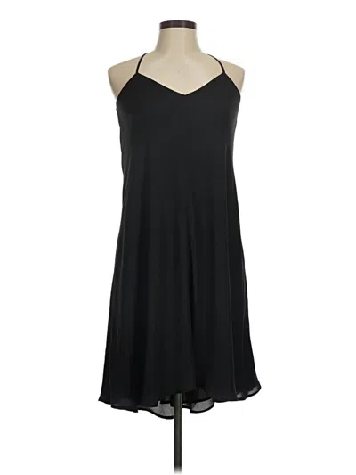 Pre-owned Ann Taylor Loft Cocktail Dress In Black