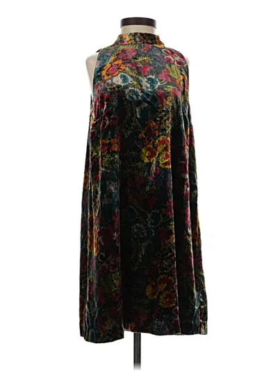 Pre-owned Ann Taylor Loft Cocktail Dress In Black