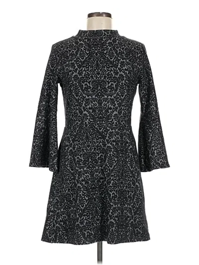 Pre-owned Ann Taylor Loft Cocktail Dress In Black