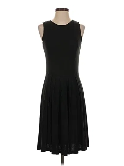 Pre-owned Ann Taylor Loft Cocktail Dress In Black