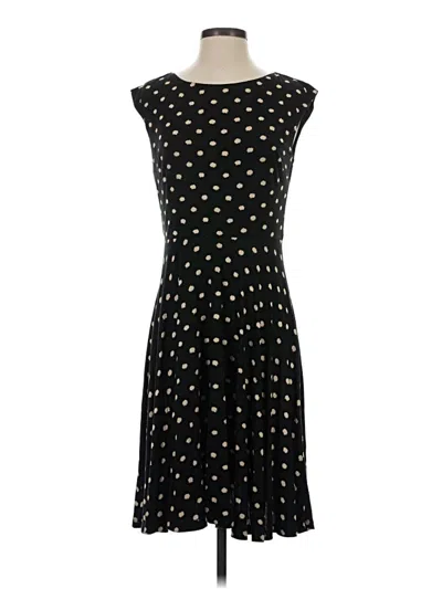 Pre-owned Ann Taylor Loft Cocktail Dress In Black