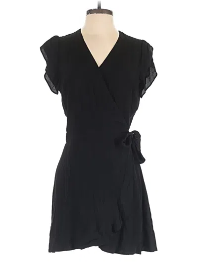 Pre-owned Ann Taylor Loft Cocktail Dress In Black