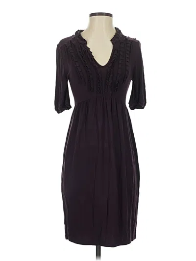 Pre-owned Ann Taylor Loft Cocktail Dress In Black