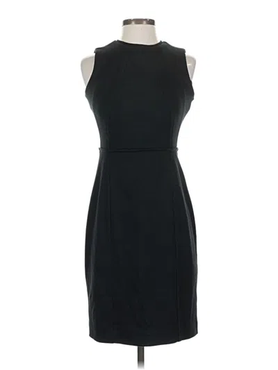 Pre-owned Ann Taylor Loft Cocktail Dress In Black