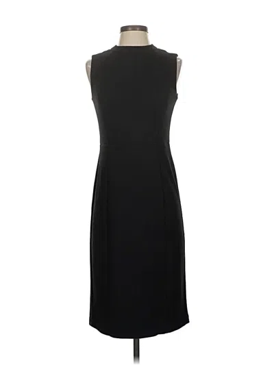 Pre-owned Ann Taylor Loft Cocktail Dress In Black