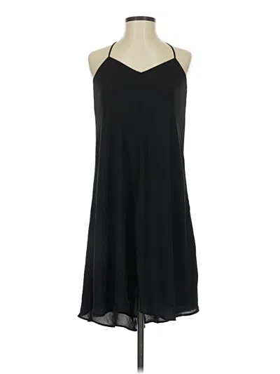Pre-owned Ann Taylor Loft Cocktail Dress In Black