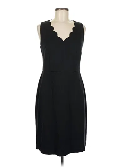 Pre-owned Ann Taylor Loft Cocktail Dress In Black