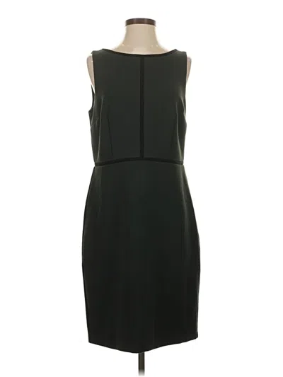 Pre-owned Ann Taylor Loft Cocktail Dress In Black