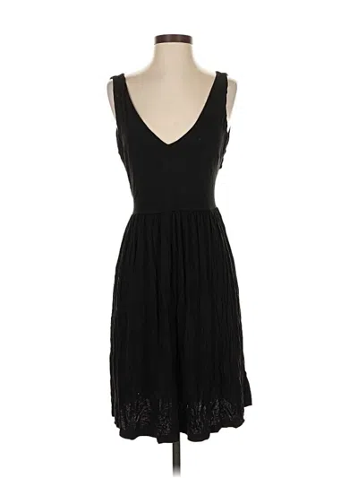 Pre-owned Ann Taylor Loft Cocktail Dress In Black