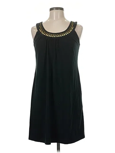 Pre-owned Ann Taylor Loft Cocktail Dress In Black