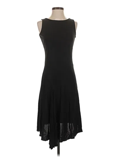 Pre-owned Ann Taylor Loft Cocktail Dress In Black