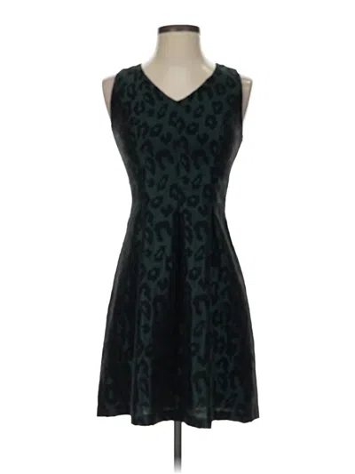 Pre-owned Ann Taylor Loft Cocktail Dress In Black