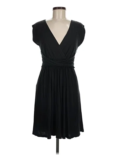 Pre-owned Ann Taylor Loft Cocktail Dress In Black