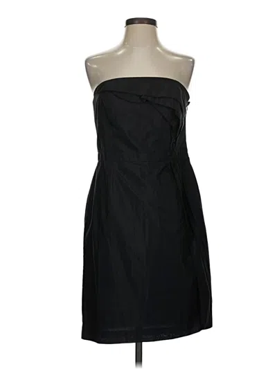 Pre-owned Ann Taylor Loft Cocktail Dress In Black
