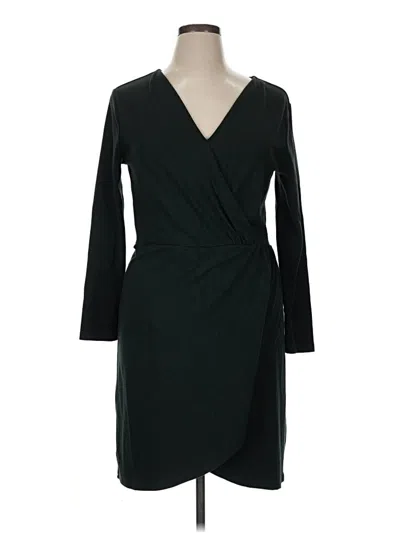 Pre-owned Ann Taylor Loft Cocktail Dress In Black