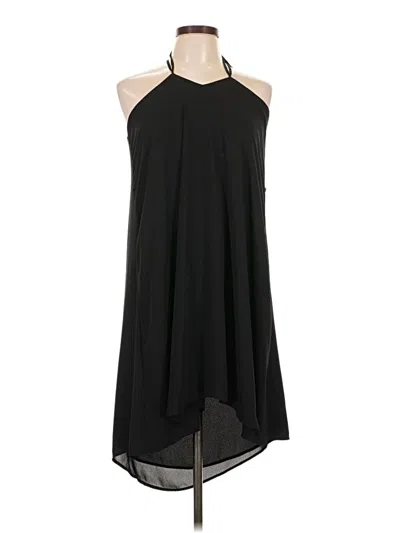 Pre-owned Ann Taylor Loft Cocktail Dress In Black