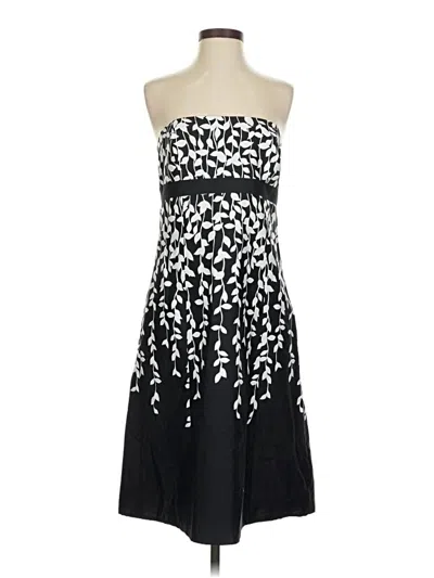 Pre-owned Ann Taylor Loft Cocktail Dress In Black