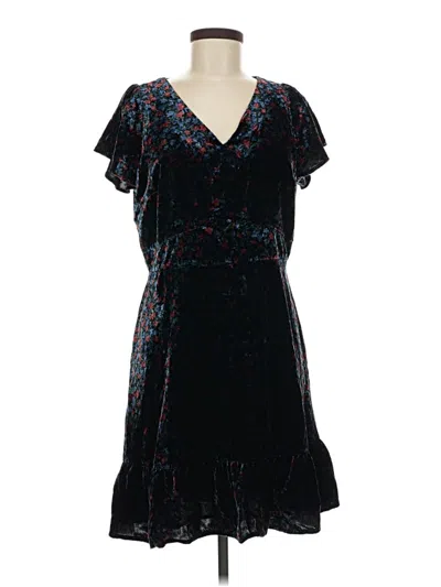 Ann Taylor Loft Cocktail Dress In Black