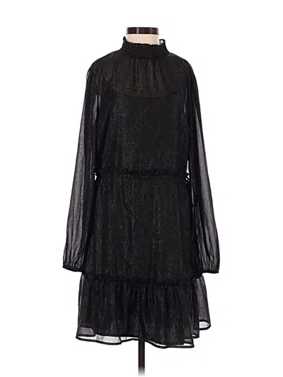 Ann Taylor Loft Cocktail Dress In Black
