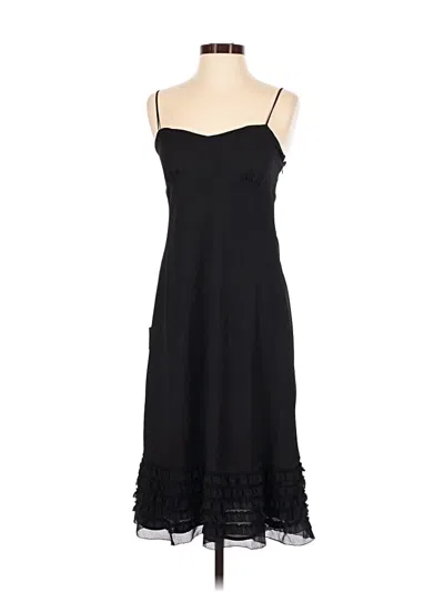 Ann Taylor Loft Cocktail Dress In Black