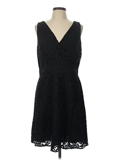 Ann Taylor Loft Cocktail Dress In Black