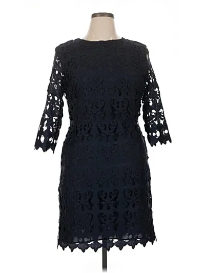 Ann Taylor Loft Cocktail Dress In Black