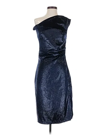 Ann Taylor Loft Cocktail Dress In Blue