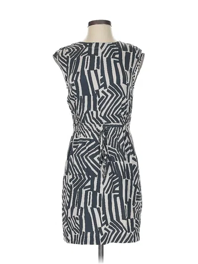 Pre-owned Ann Taylor Loft Cocktail Dress In Gray
