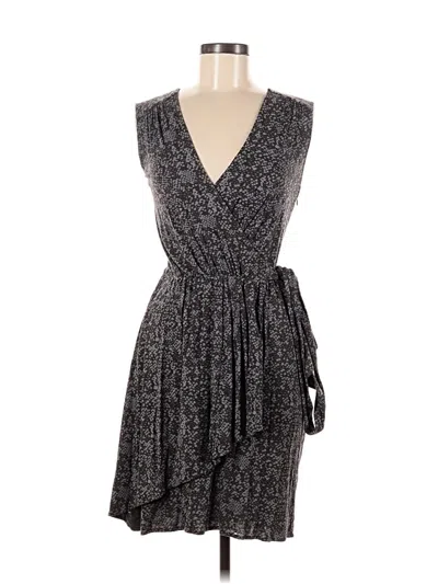 Pre-owned Ann Taylor Loft Cocktail Dress In Gray